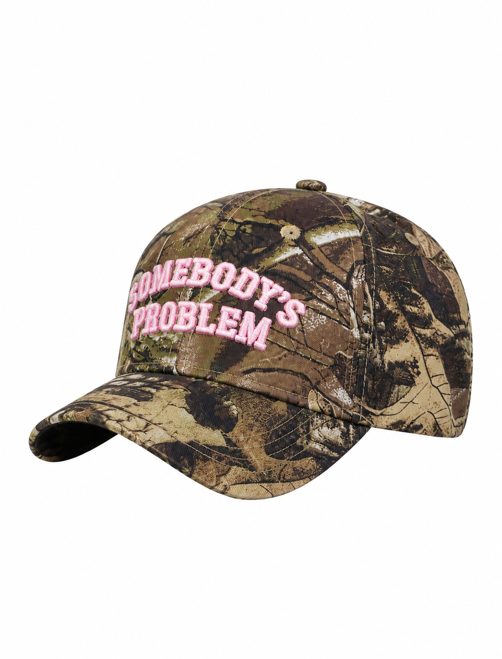 Somebodys Problem Hat (Camo/Pink)