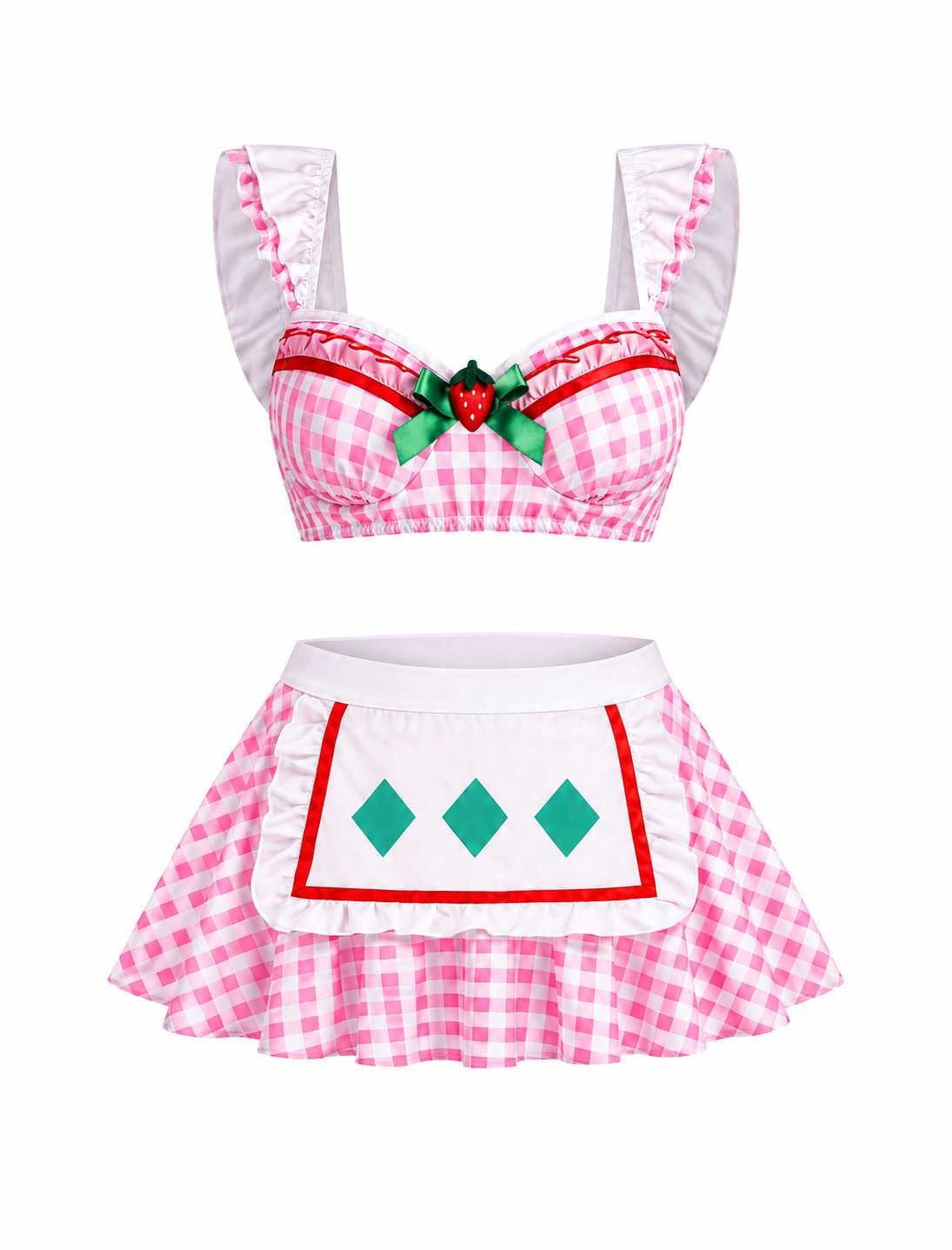Strawberry Shortcake Costume (Pink)