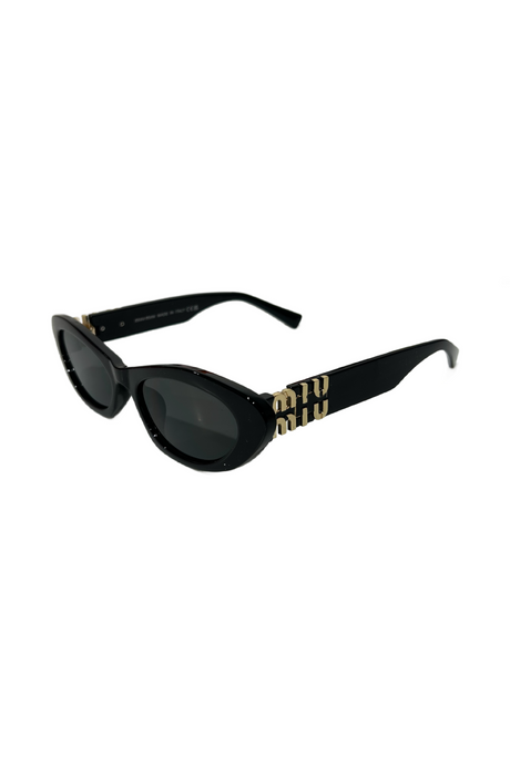 Mi Mi Cateye Sunnies (Black)