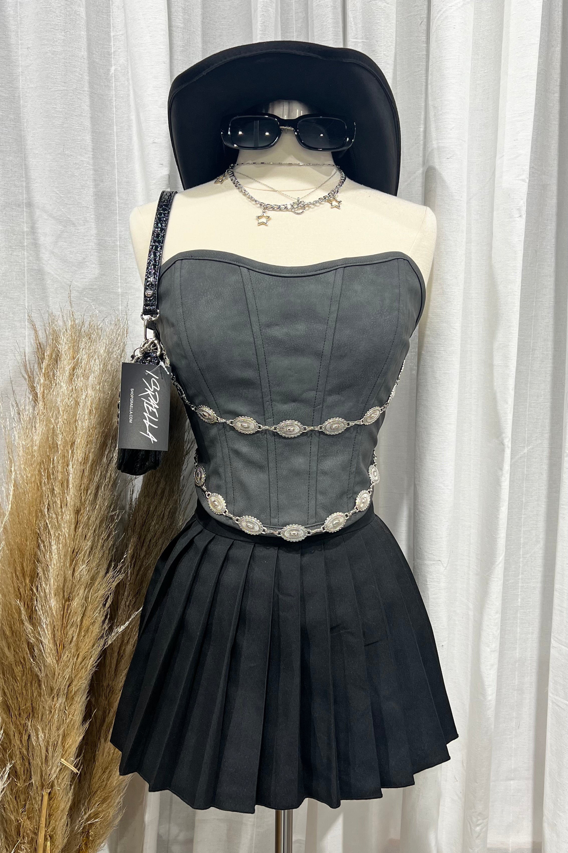 Odalis Corset Top (Black)