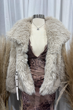 Load image into Gallery viewer, Anika Fur Jacket (Tan Brown)