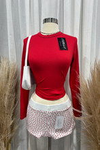 Load image into Gallery viewer, Grace Long Sleeve Top (Red)