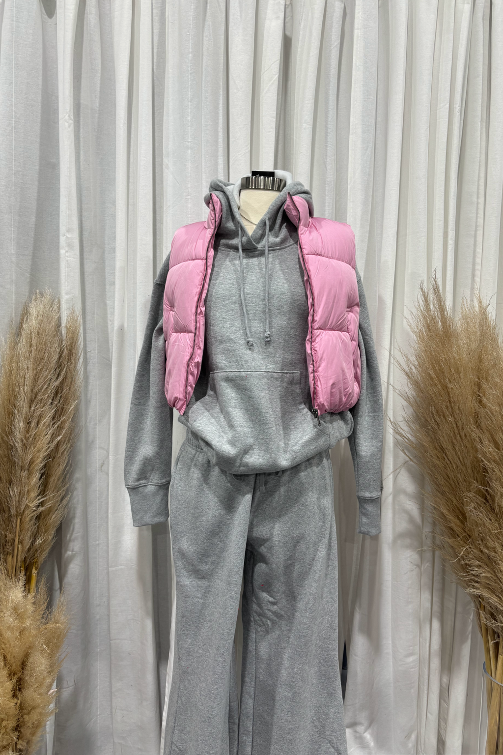 Jazlyn Hoodie (Heather Grey)