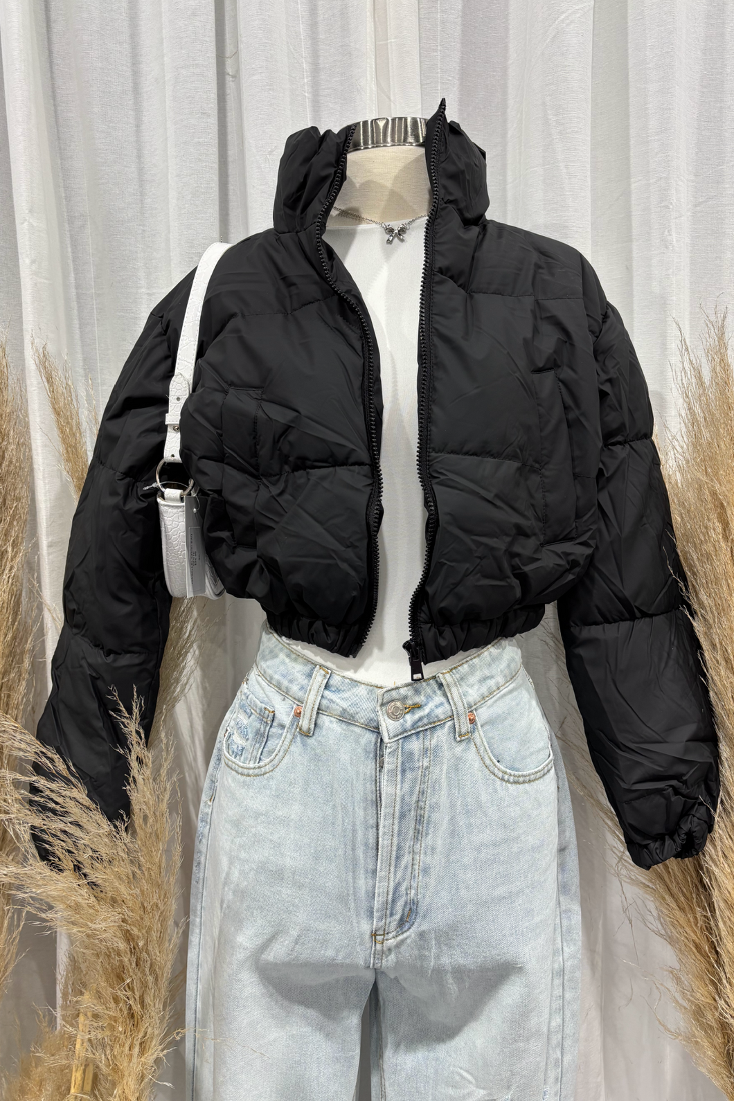 Carly Puffer Jacket (Black)