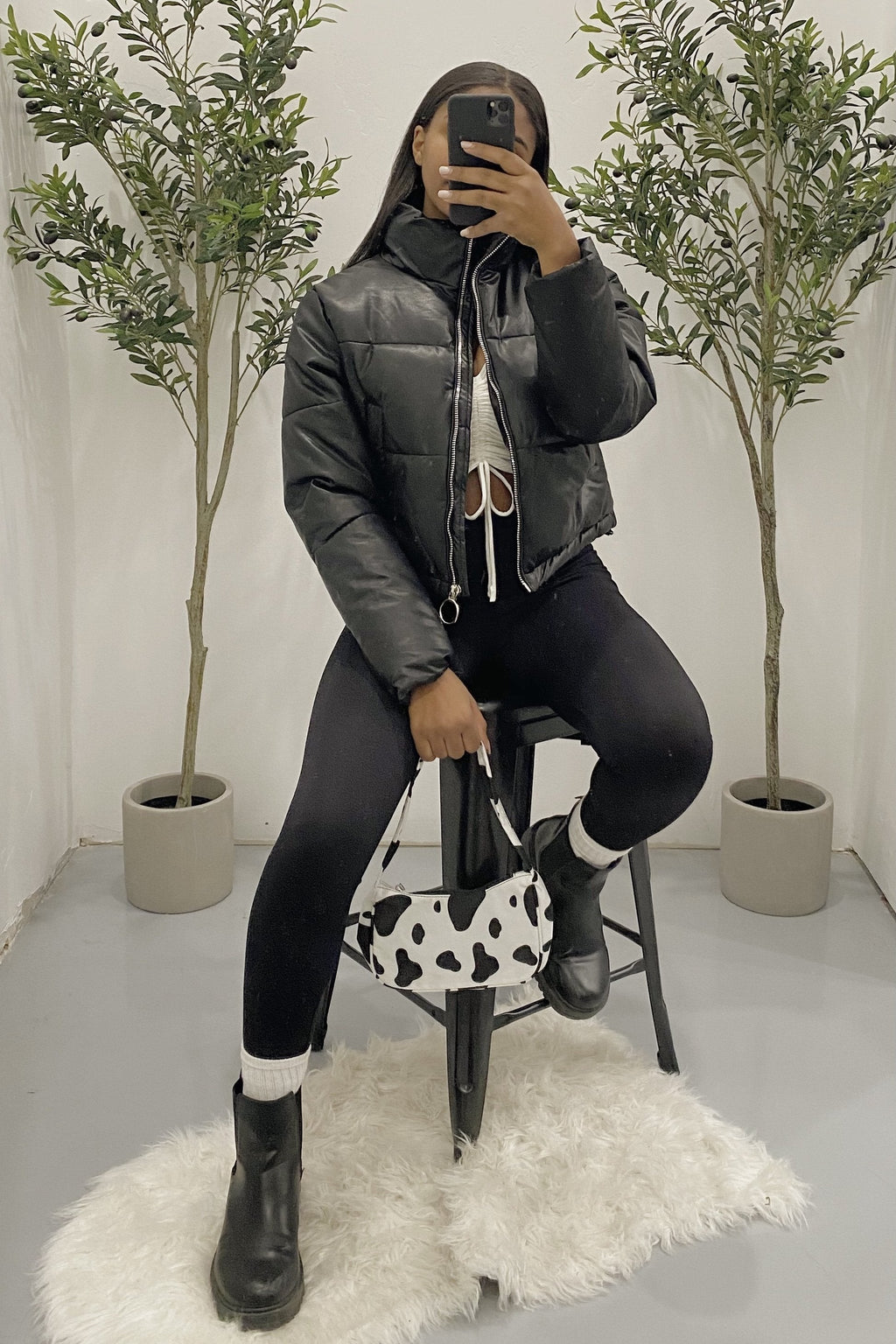 Bronx Puffer Jacket (Black)