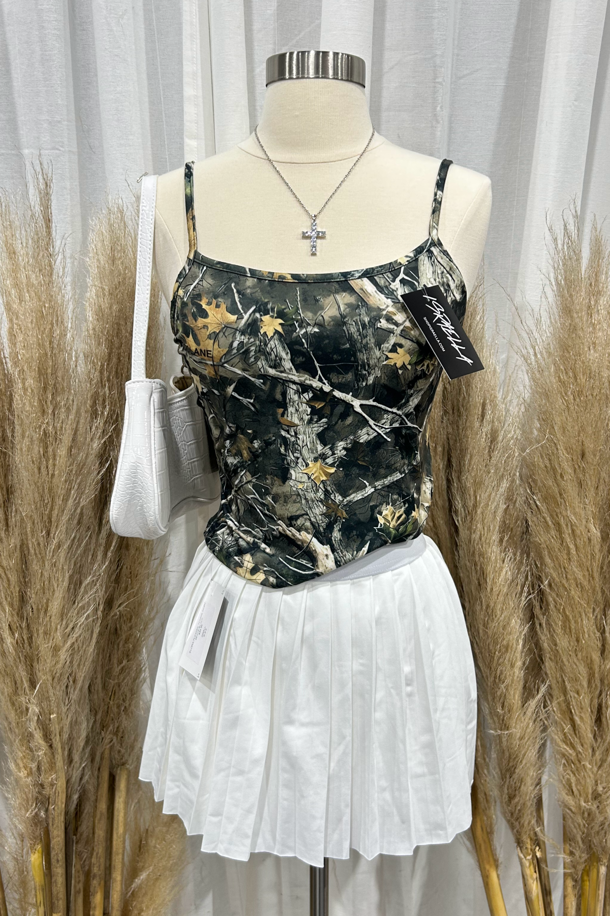 Woodlyn Camo Tank Top (Olive Green Multi)