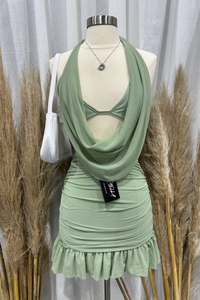 Meza 4 Piece Skirt Set (Sage Green)