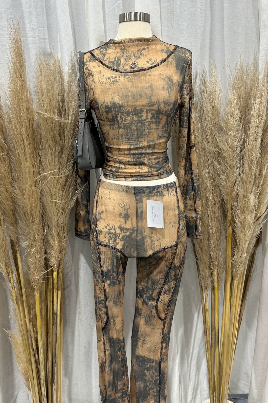 Maganda Mesh Flare Pants (Multi Color)