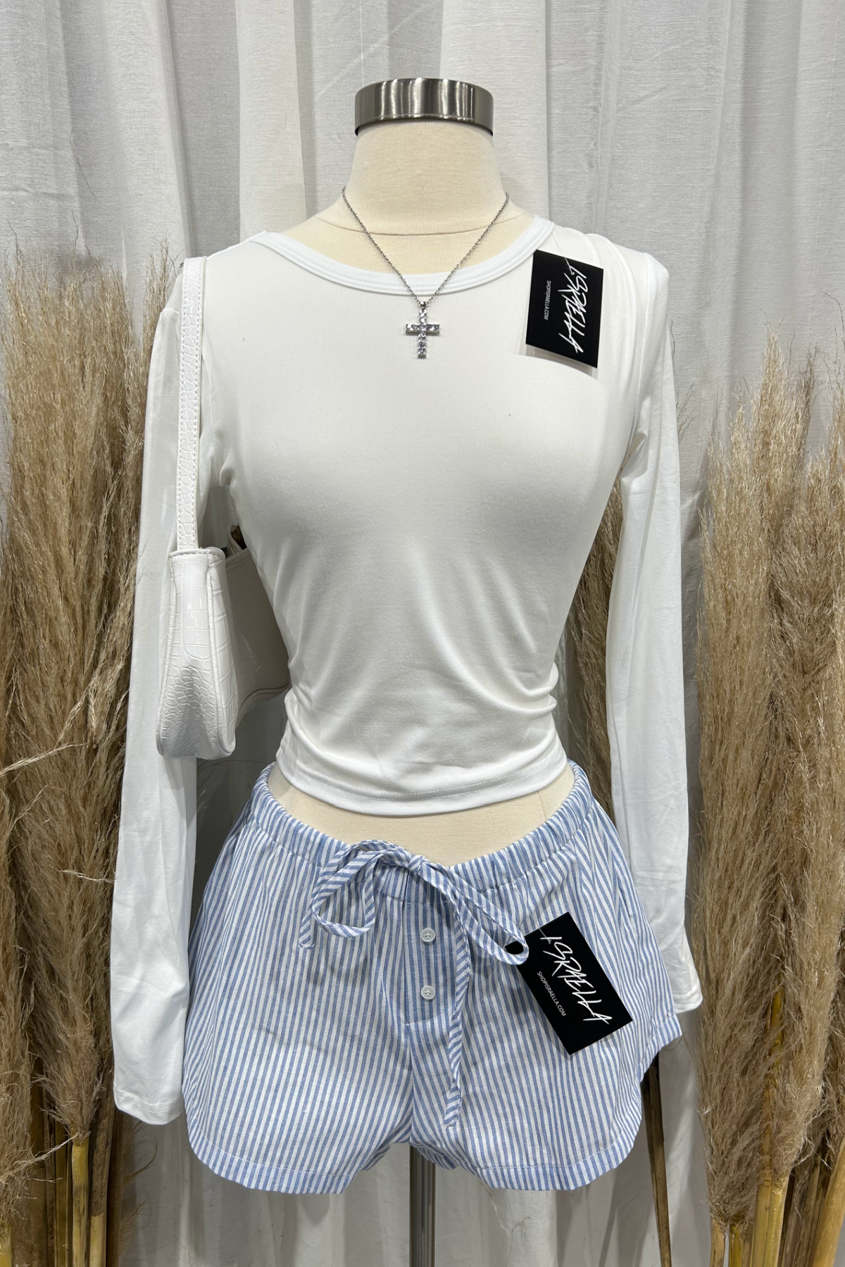 Luca Shorts (Blue/White)