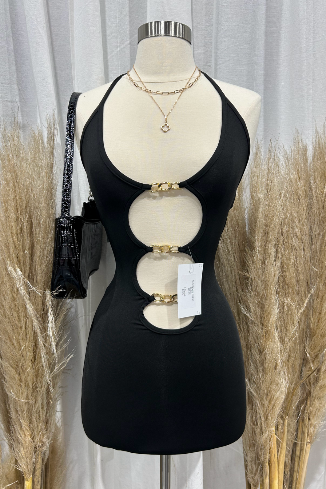 Alison Mini Dress (Black)