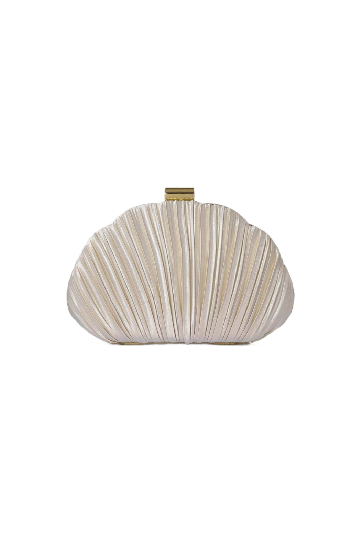 Seashell Clutch Bag (Beige Brown)