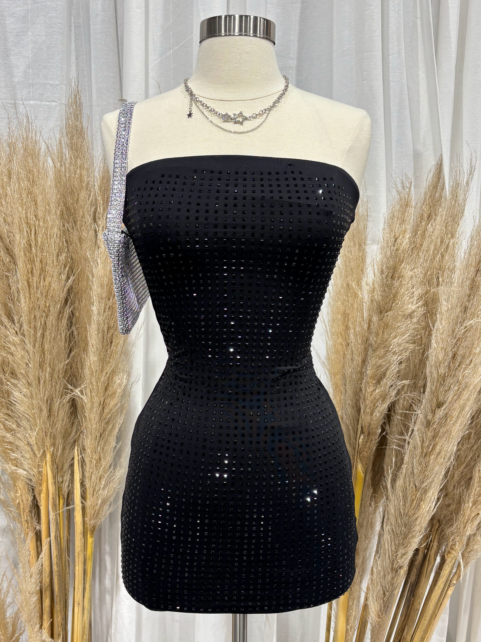 Capozzi Mini Dress (Black)