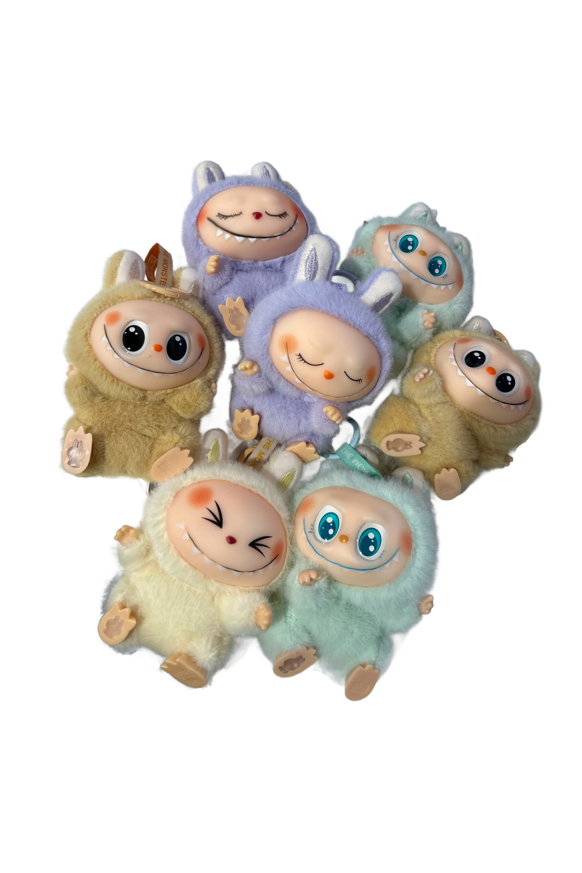 Seated Monster Key Chain (4 Colors)
