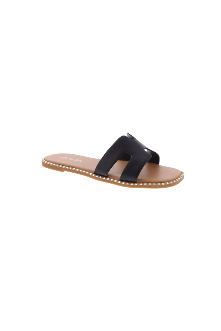 Cleo Sandals (Black)