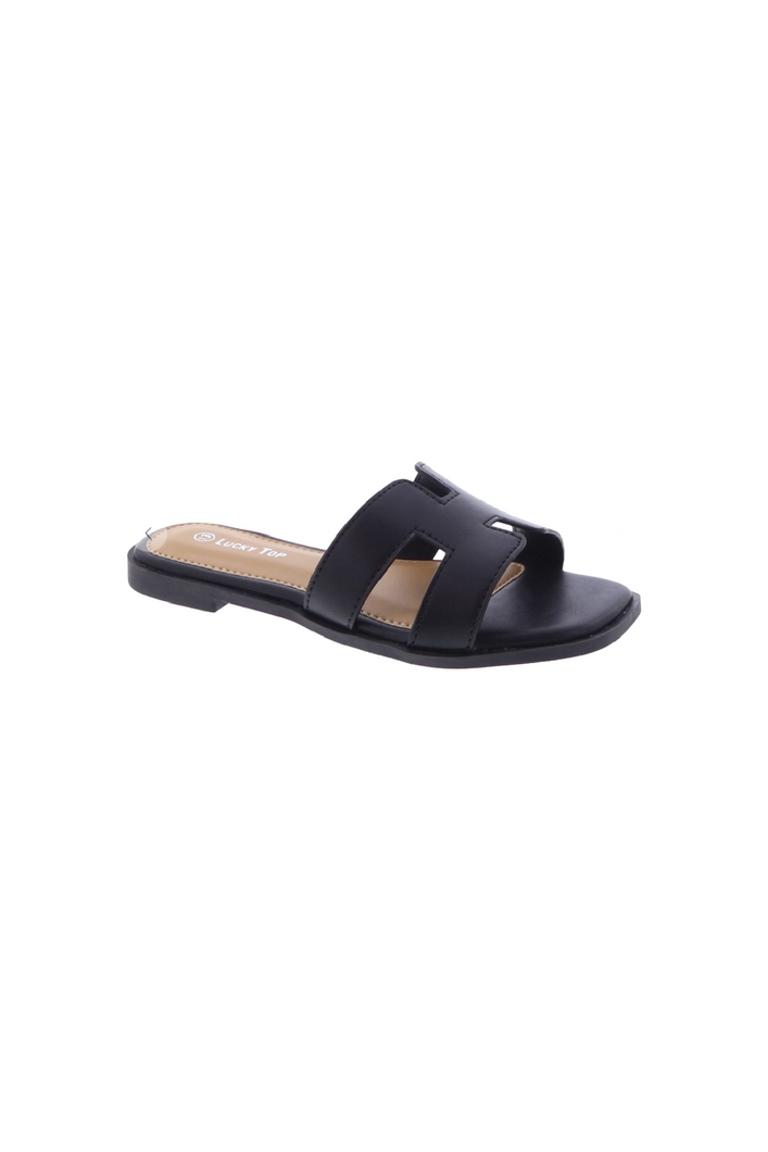 Elio Sandals (Black)