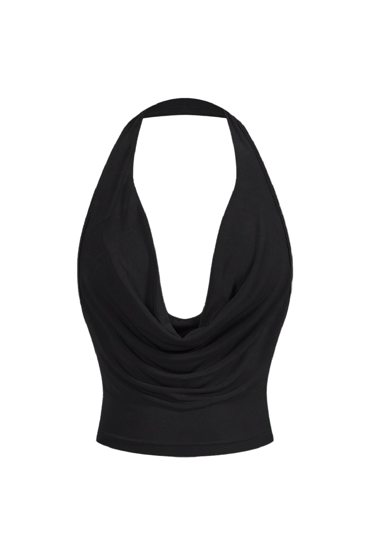Khloe Halter Top (Black)