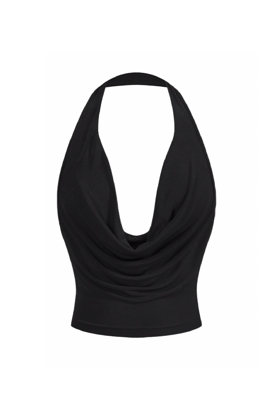 Khloe Halter Top (Black)
