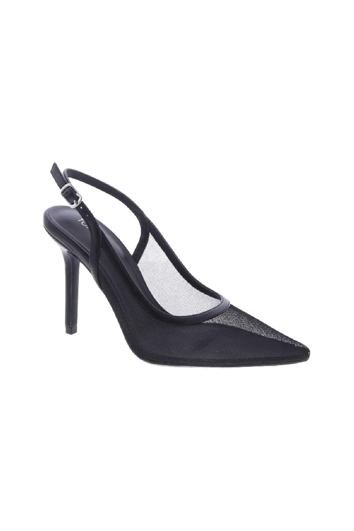 Calista Mesh Heels (Black)