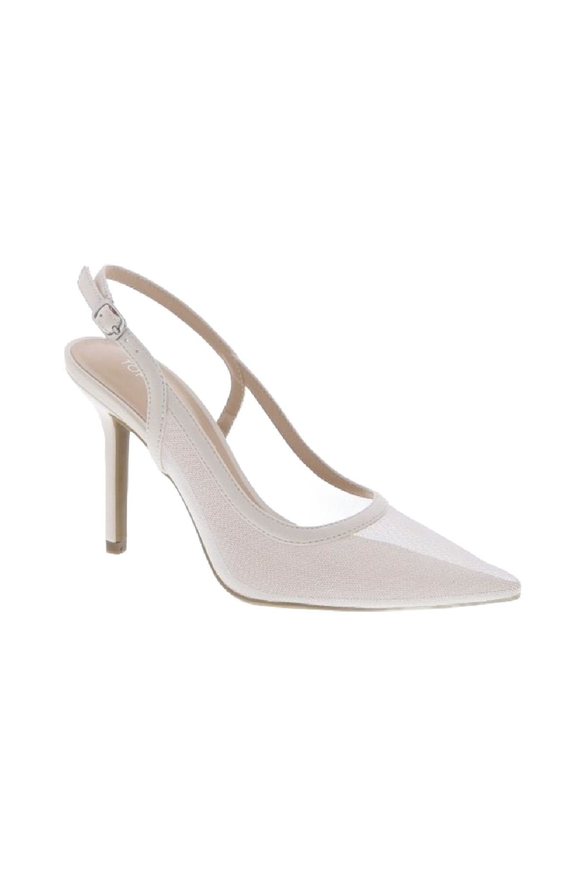 Calista Mesh Heels (White)