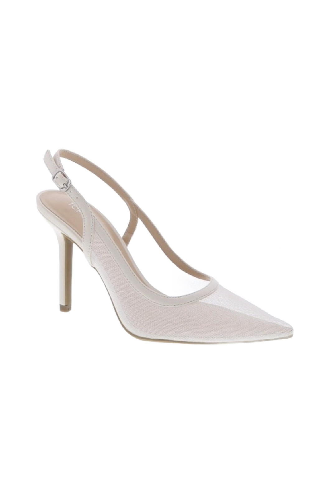 Calista Mesh Heels (White)