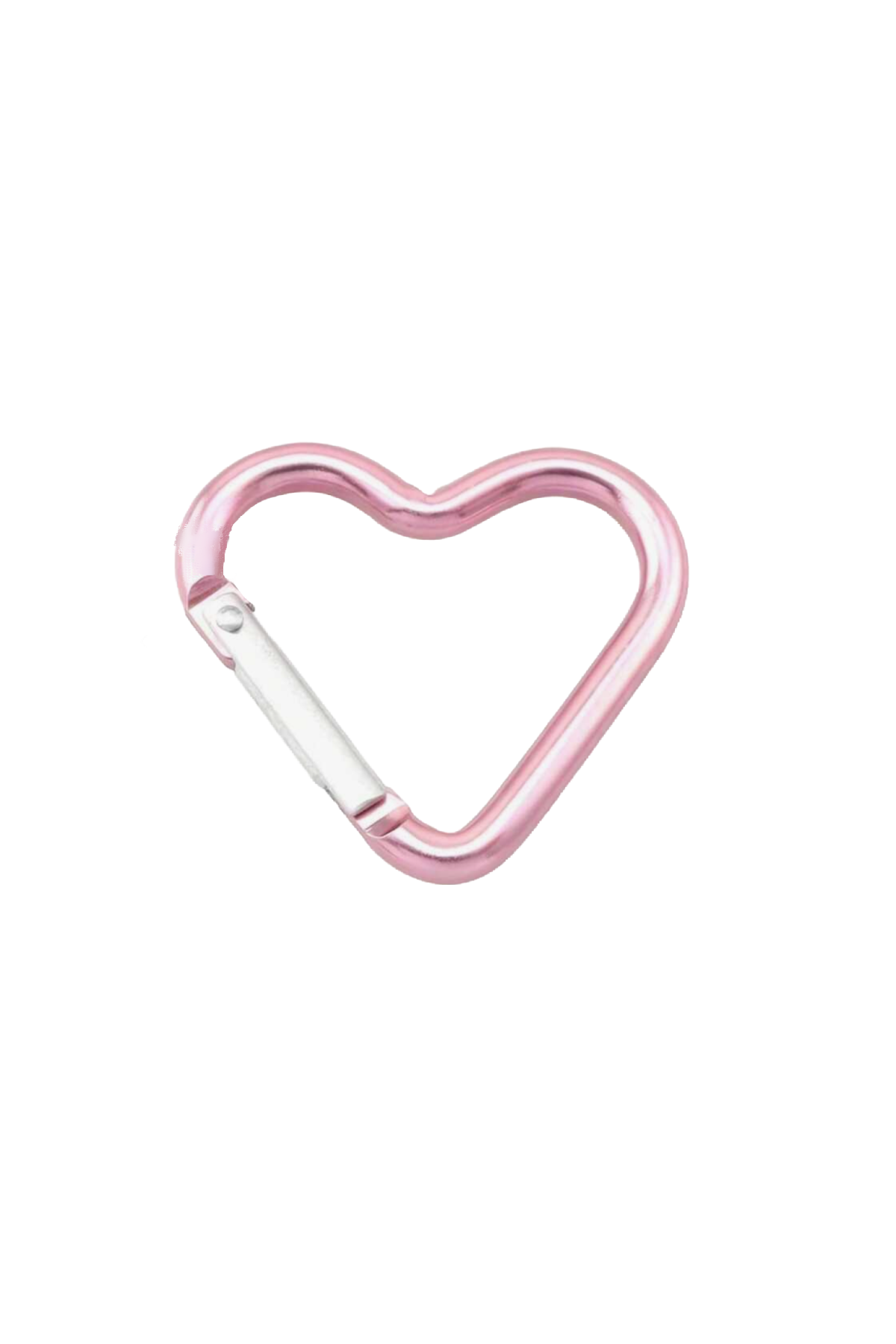 Heart Carabiner 2 Piece (Pink)
