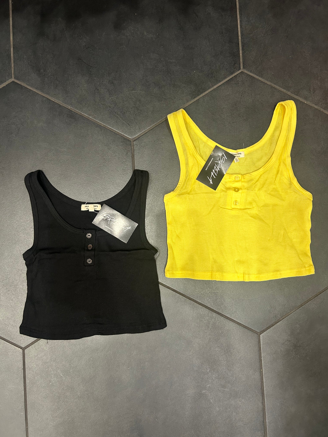 Thermal Crop Tank Top (2 Colors)