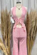 Load image into Gallery viewer, Alina Lace Pants Set (Baby Pink)