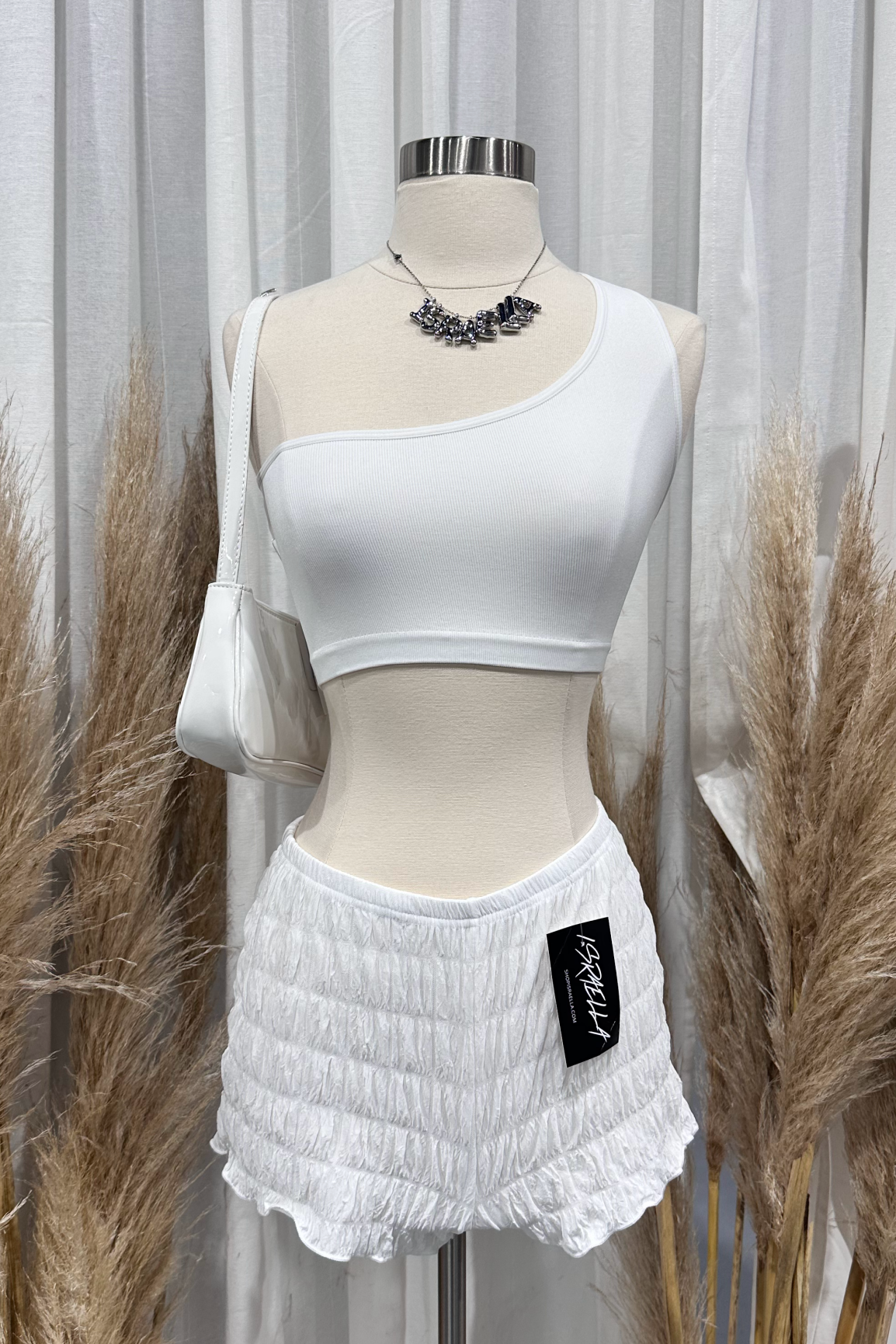 Hannah Shorts (White)