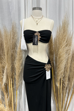 Load image into Gallery viewer, Emerly Maxi Skirt Set (Black)