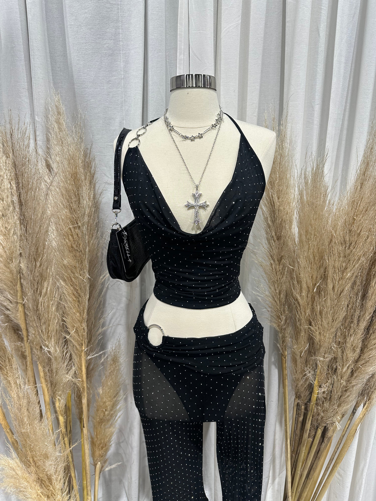 Coi Pants Set (Black)