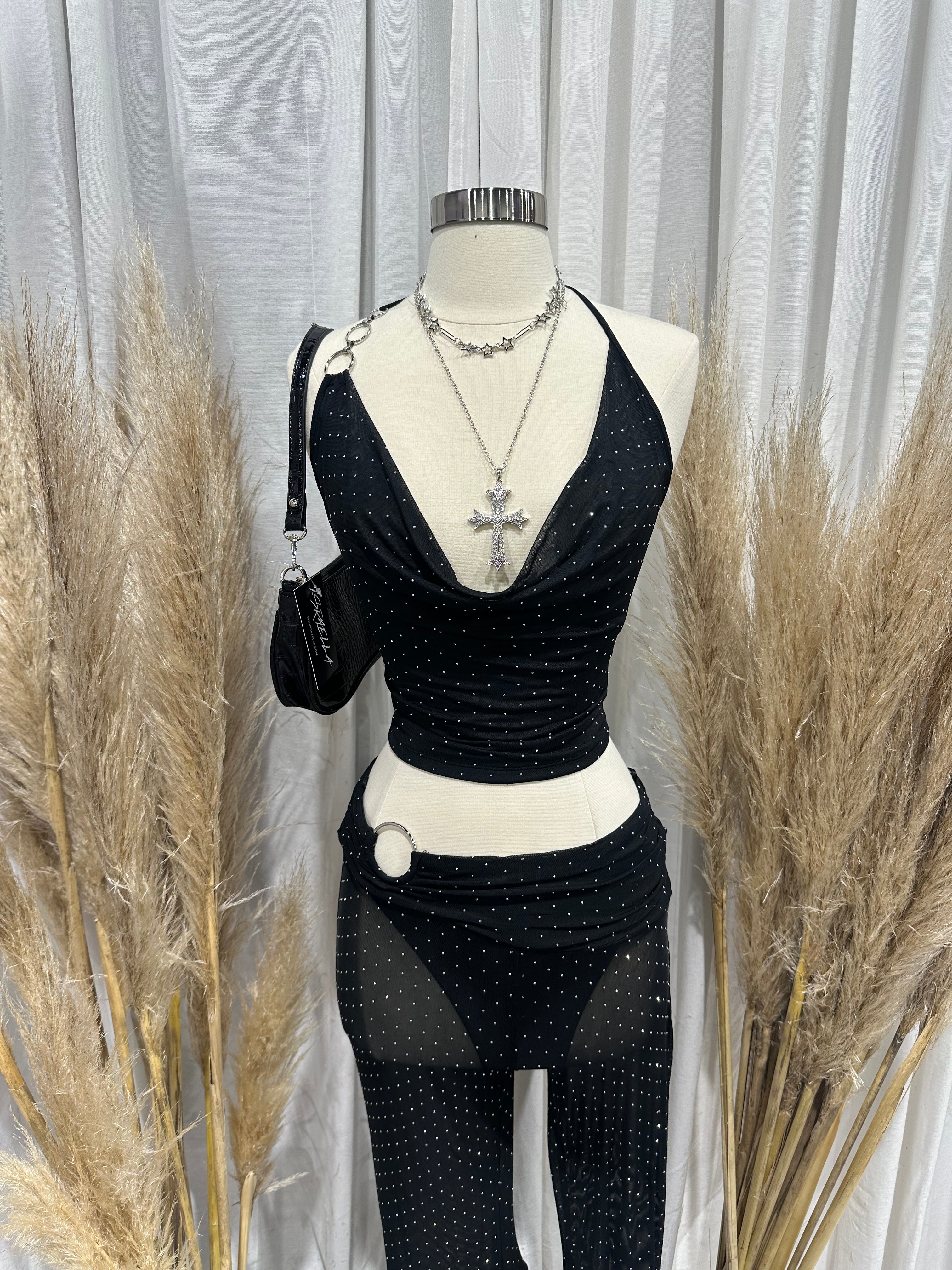 Coi Pants Set (Black)