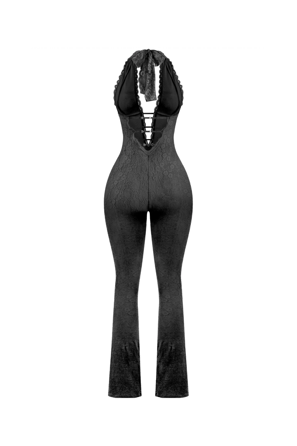 Novalee Halter Jumpsuit (Black)
