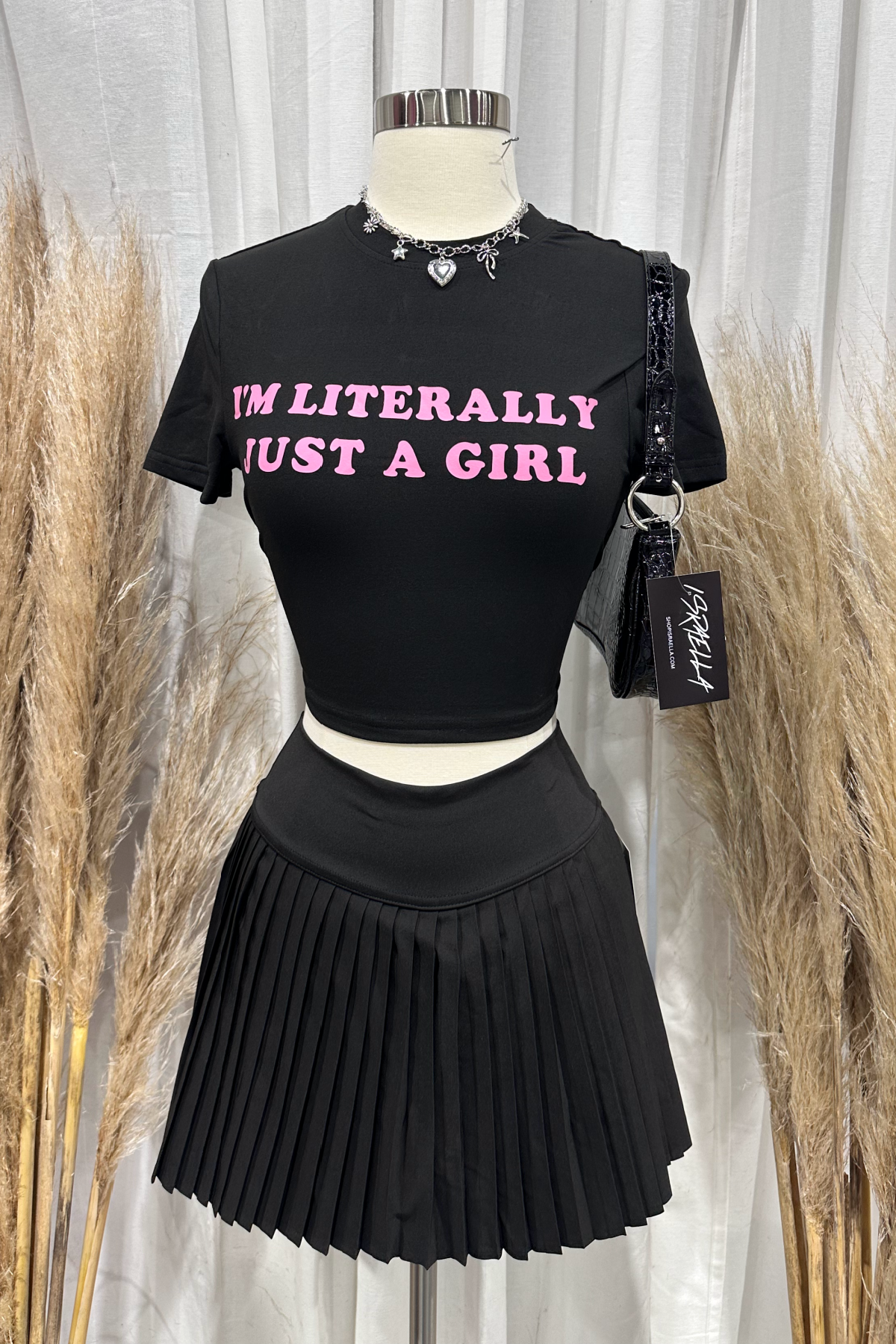 Alo Tennis Skirt (Black)
