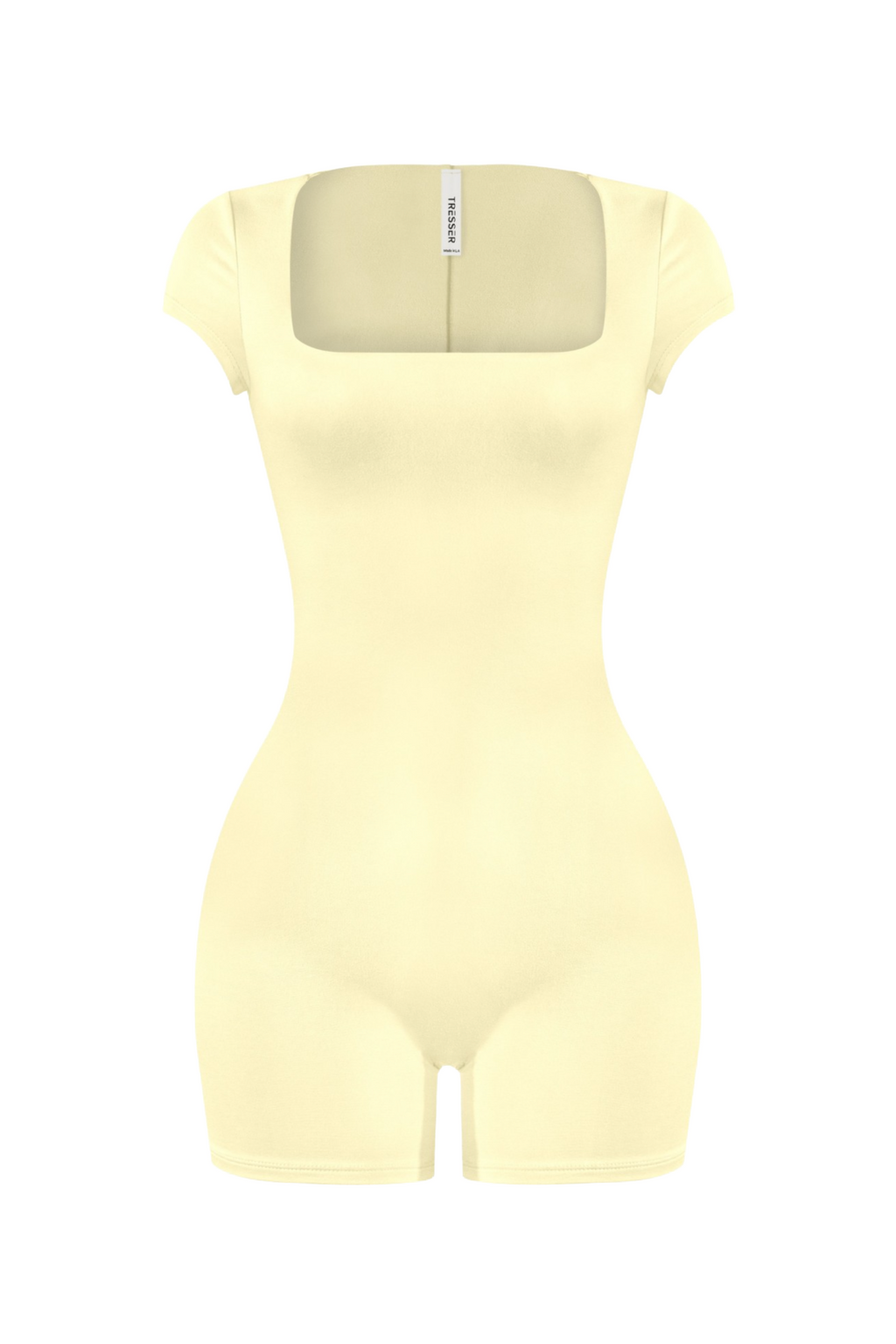 Heidi Romper (Light Yellow)