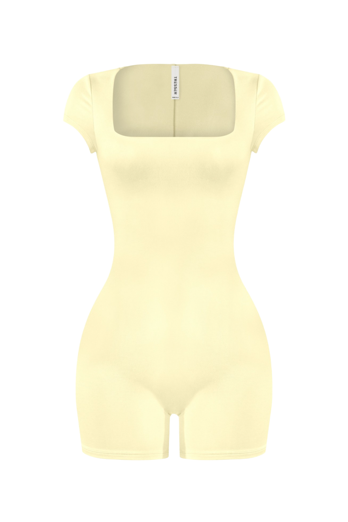Heidi Romper (Light Yellow)