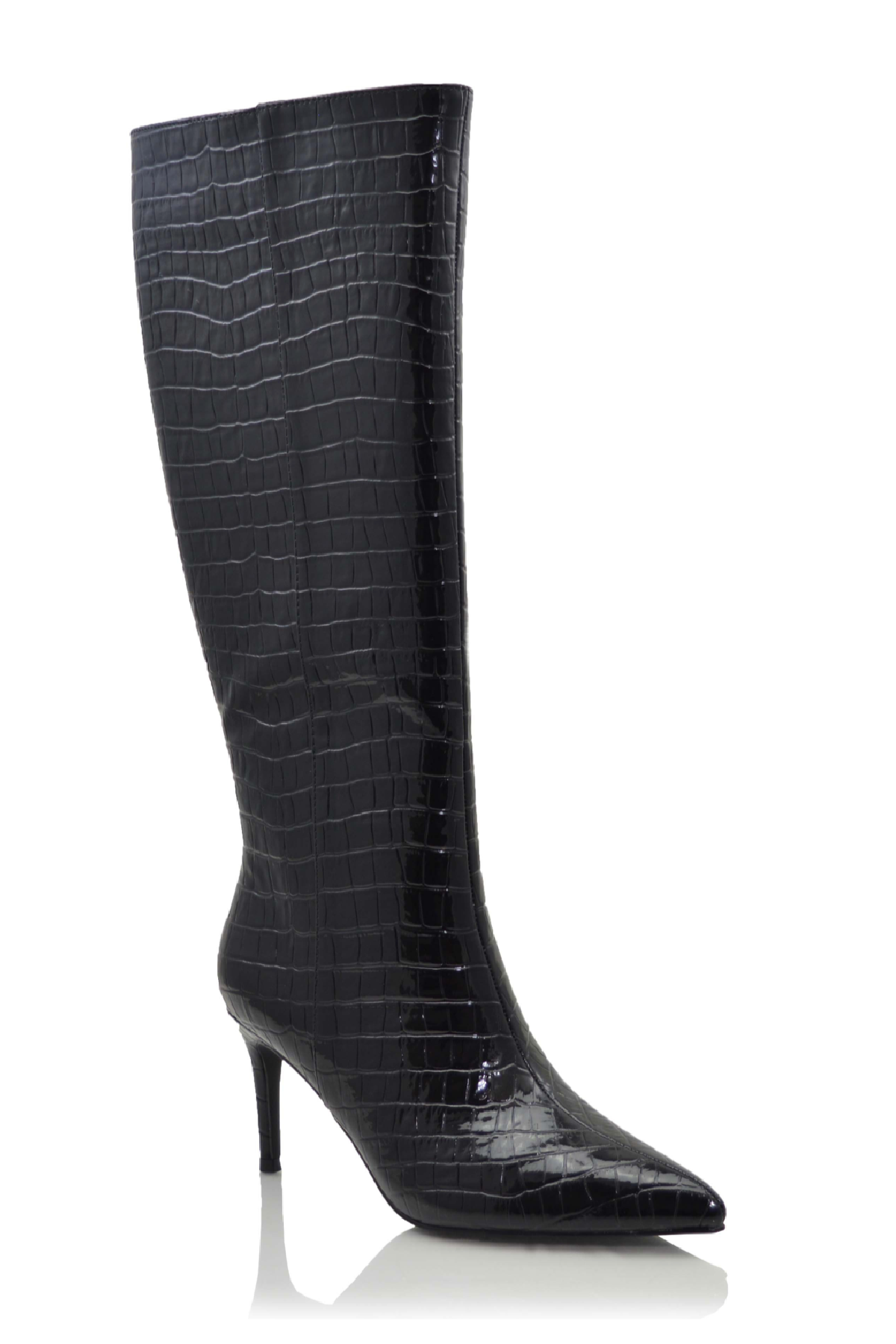 Melly Croc Boot (Black)
