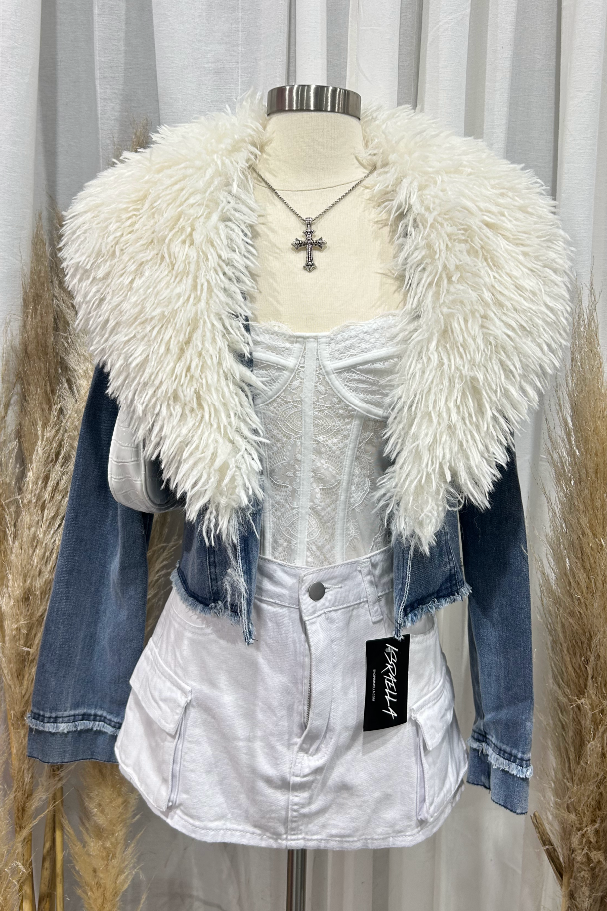 Clad Denim Jacket (Light Blue Denim)