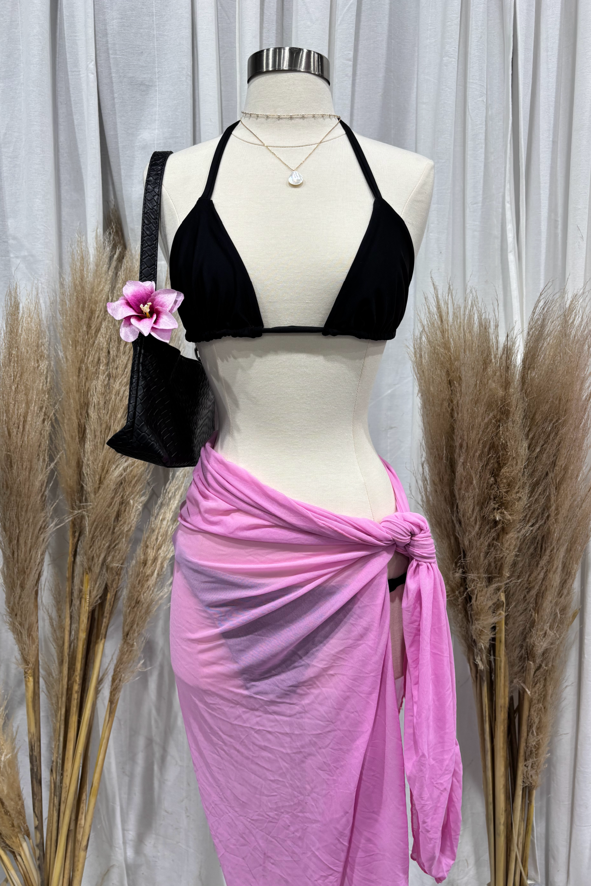 Vallarta Cover Up Maxi Skirt (Purple)