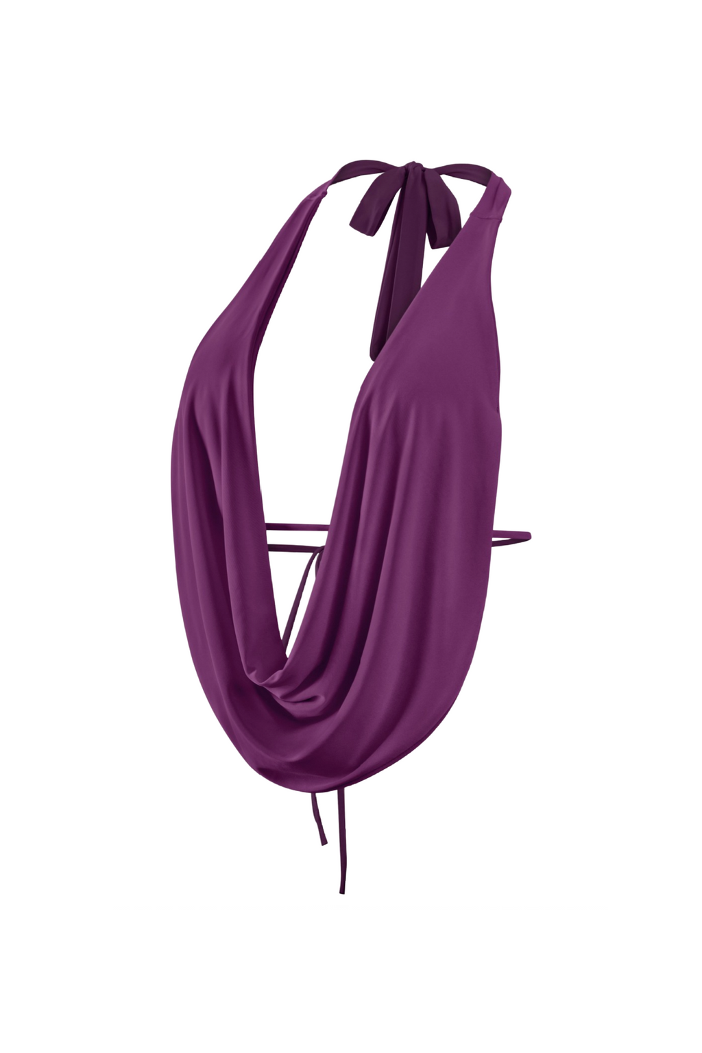 Angelica Halter Top (Purple)