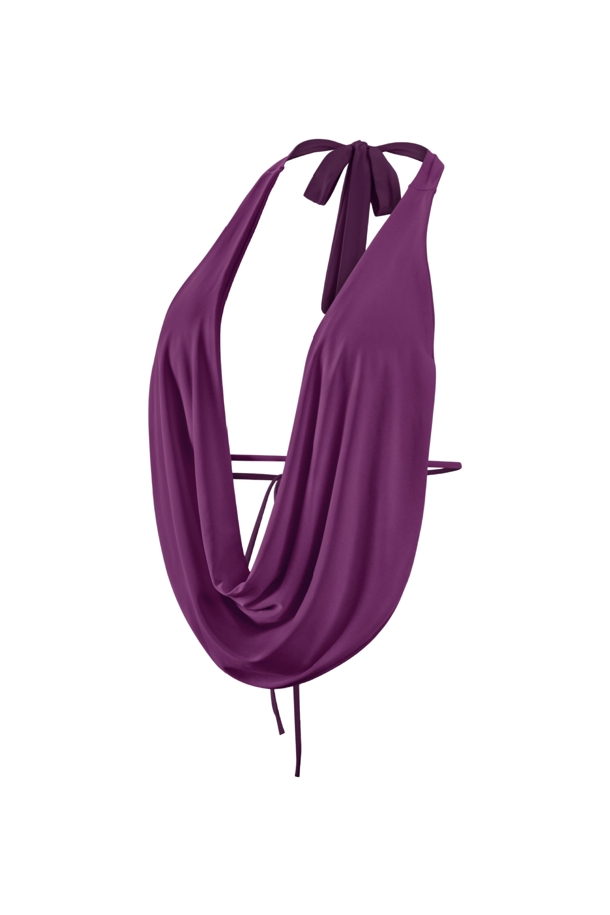 Angelica Halter Top (Purple)