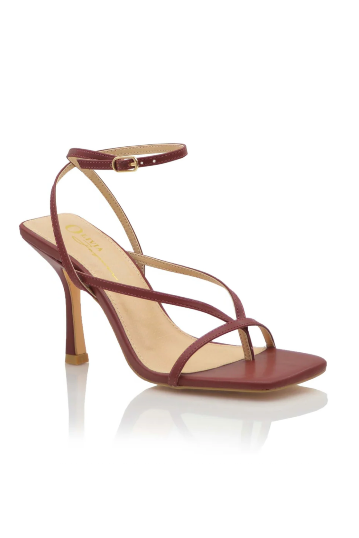 Bezos Heels (Burgundy)