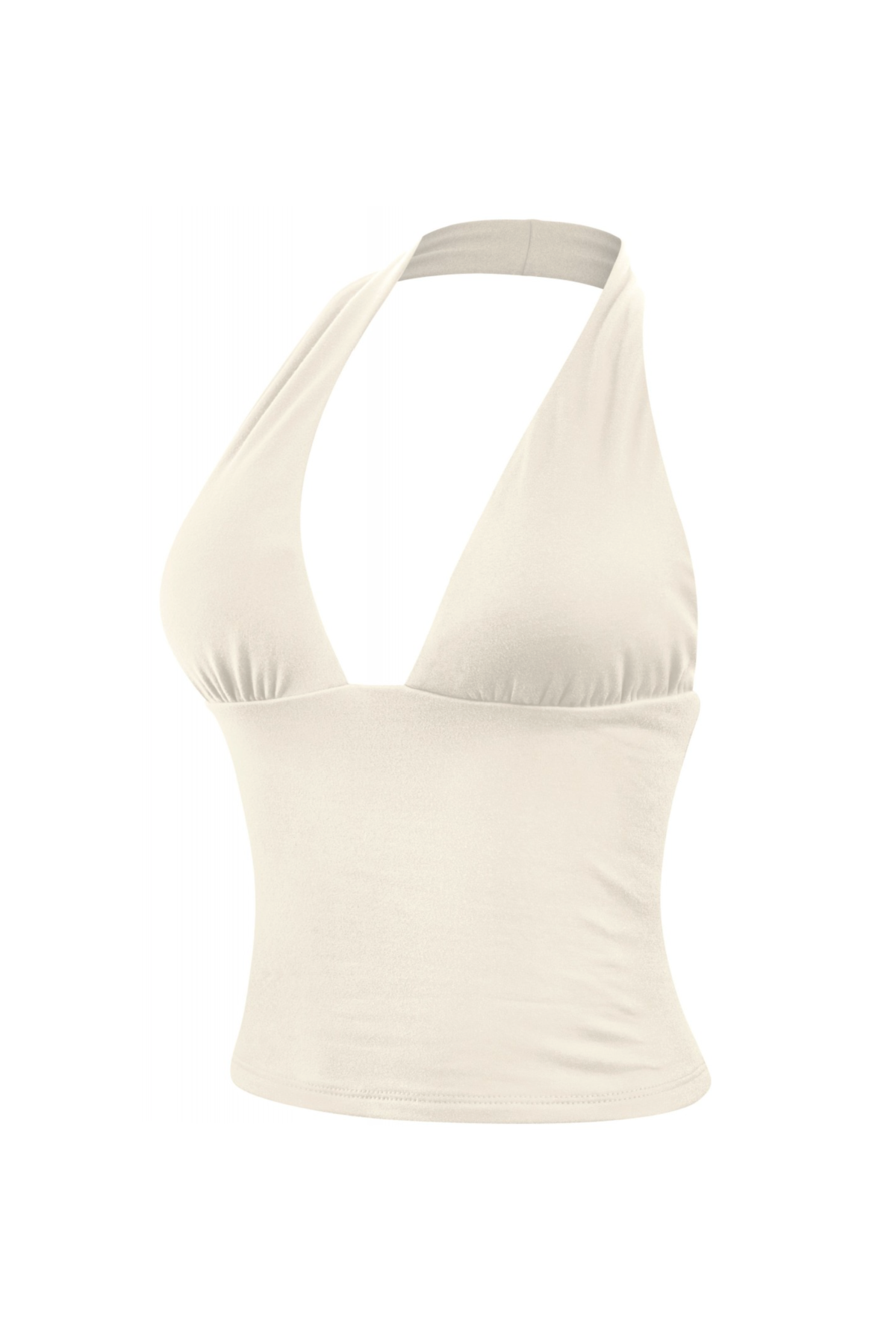 Nicole Halter Top (Taupe Brown)
