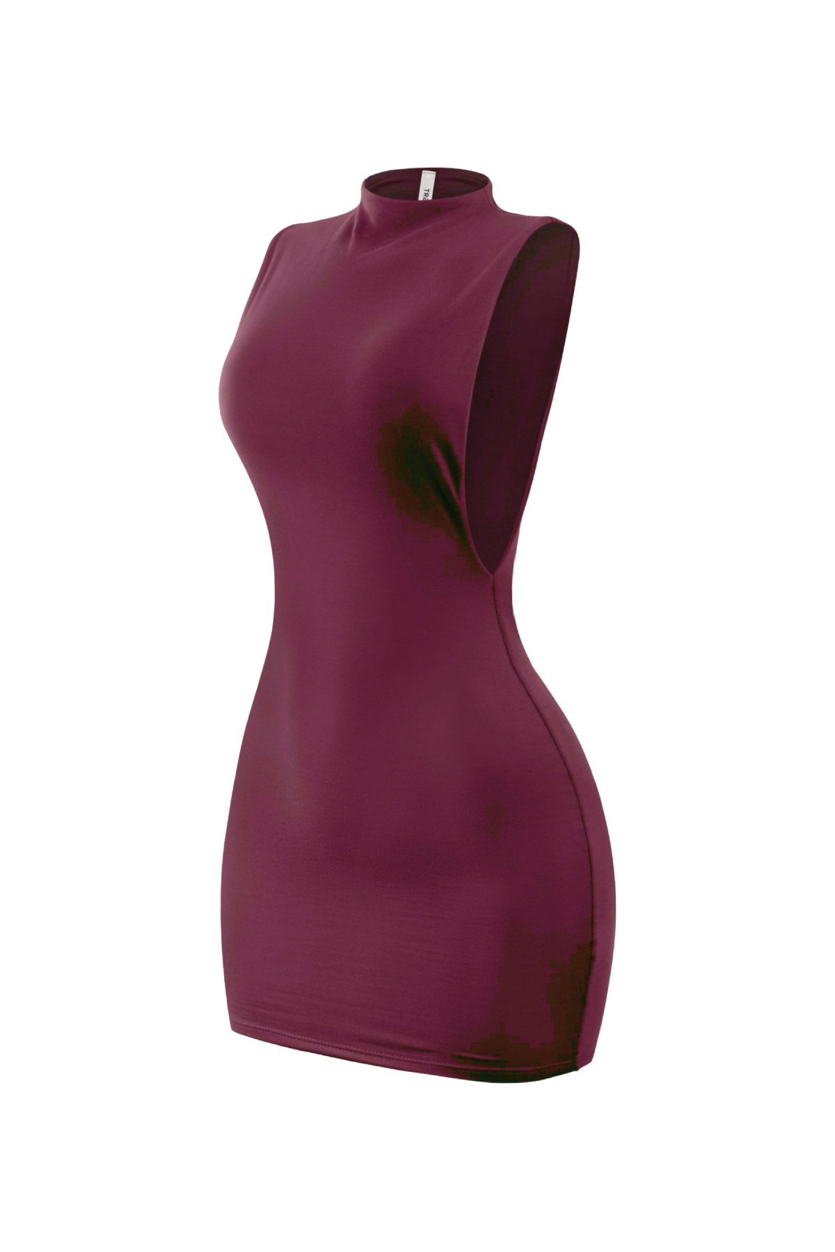 Miko Mini Dress (Burgundy)