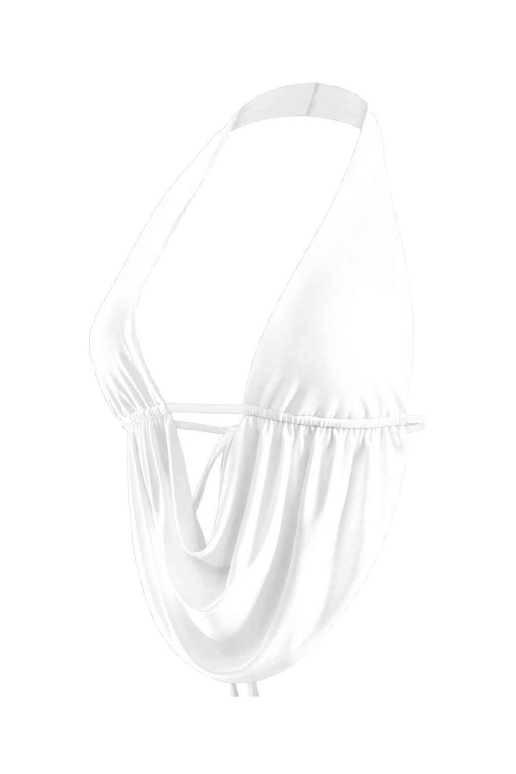 Mel Halter Top (White)