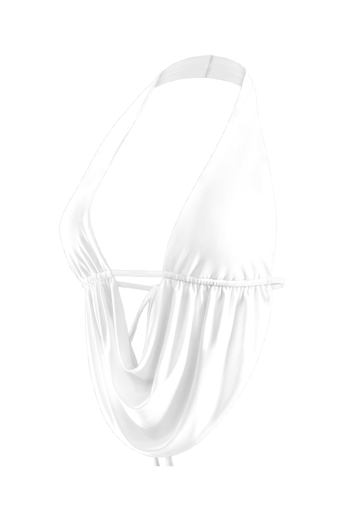 Mel Halter Top (White)