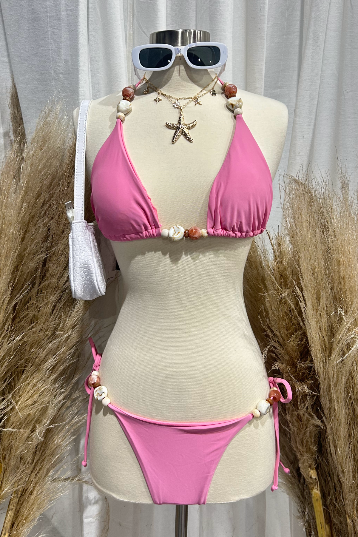 Berlyn Bikini Set (Pink)