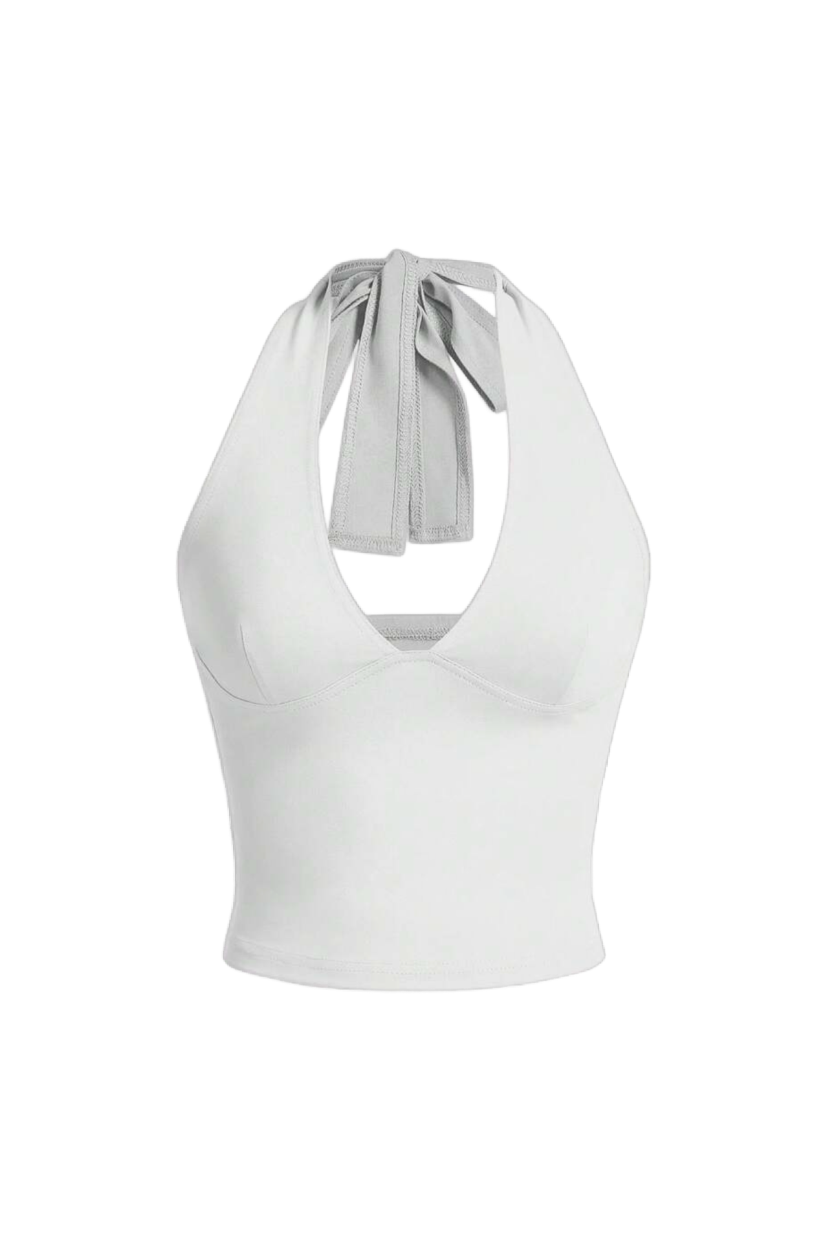 Andria Halter Top (White)
