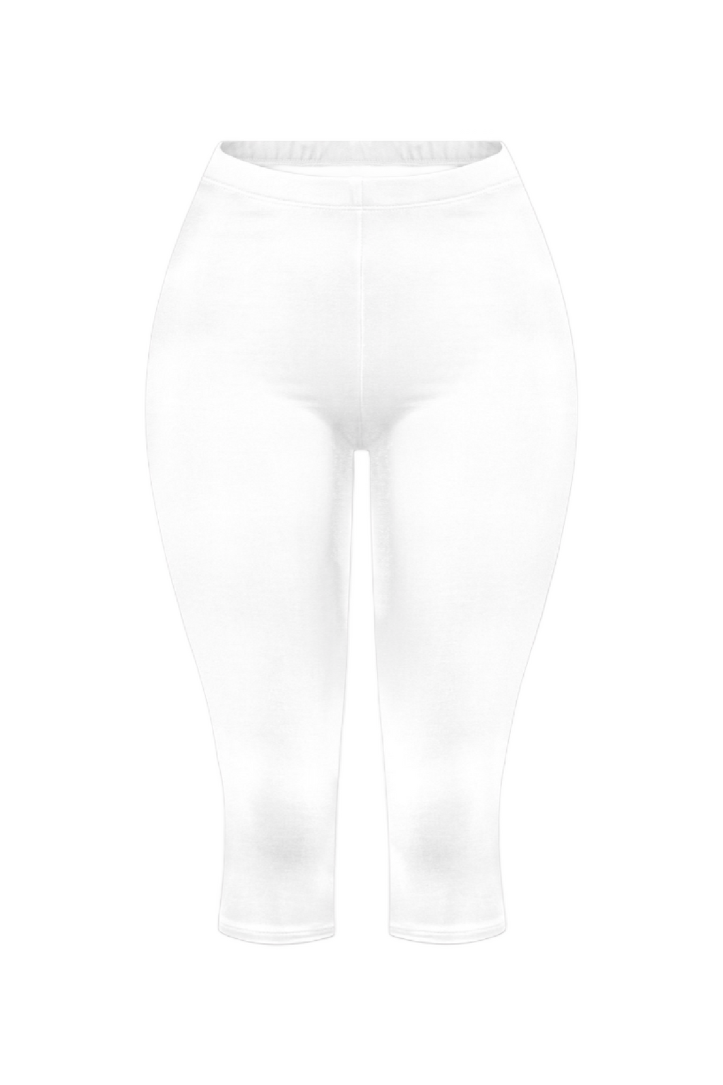 Cara Capri Leggings (White)