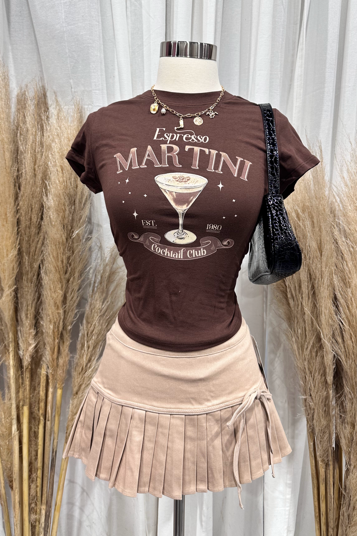 Espresso Martini Top (Brown)