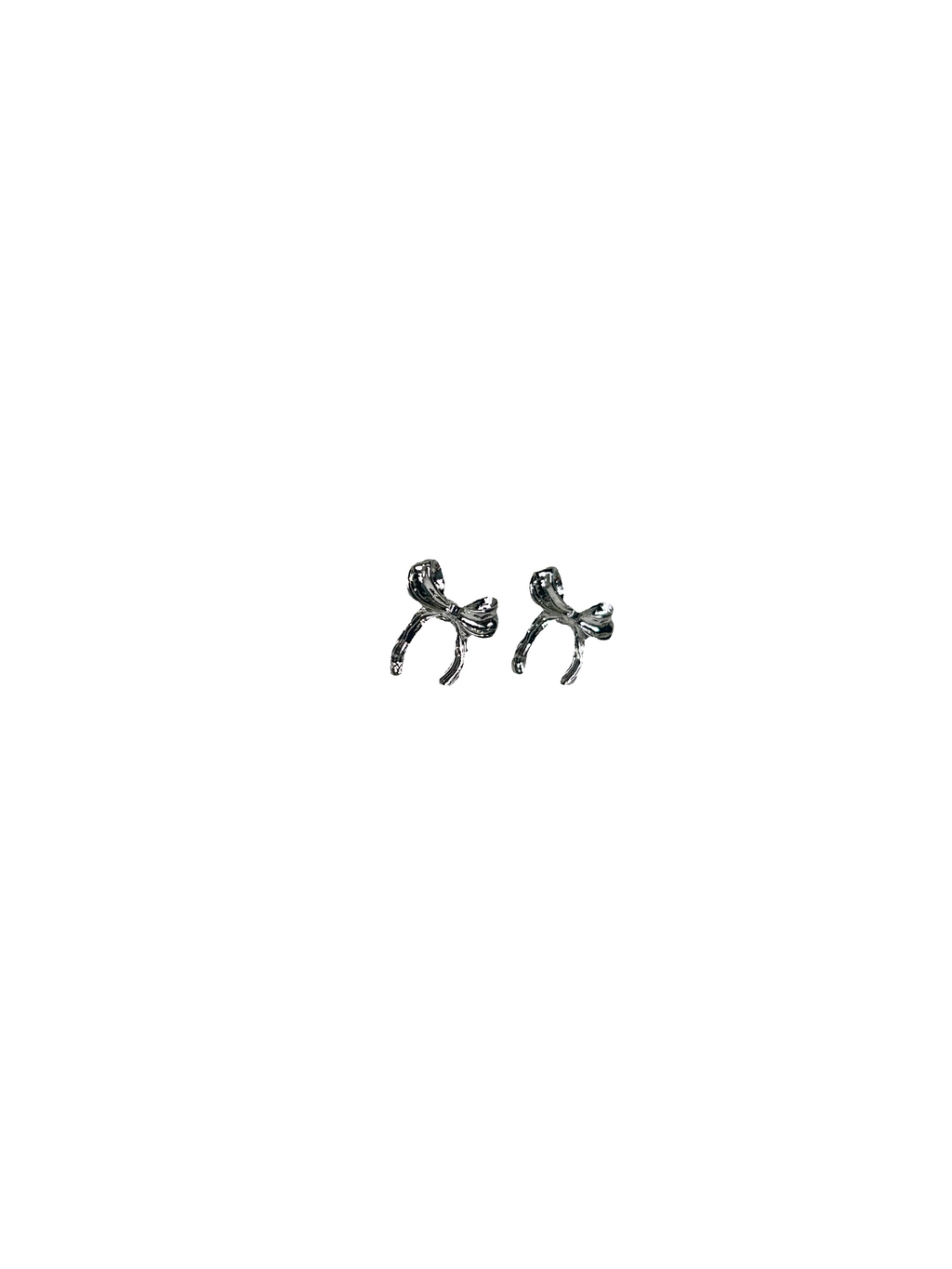 Bow Stud Earrings (2 Colors)